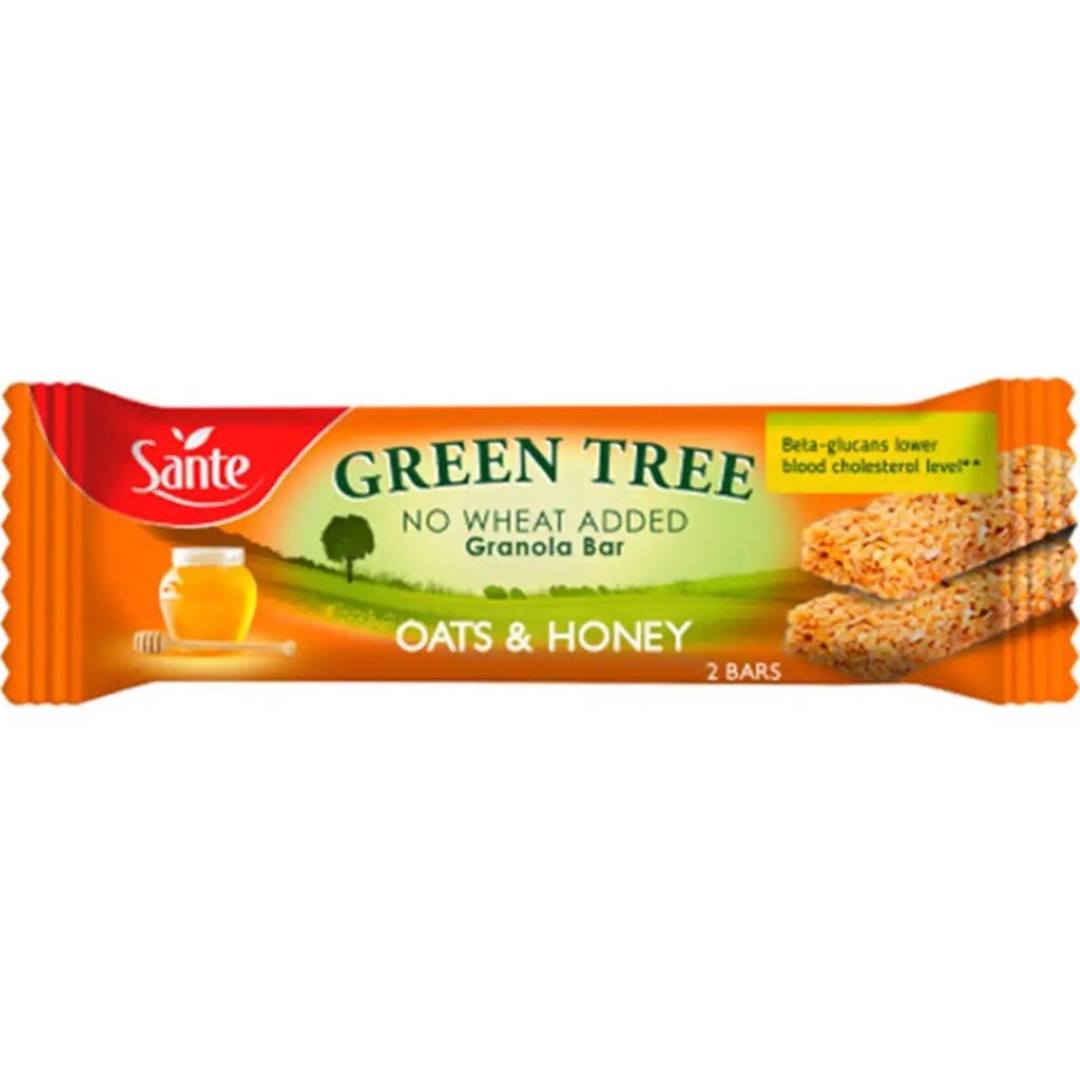 SANTE GREEN TREE GRANOLA BAR OATS & HONEY 40G